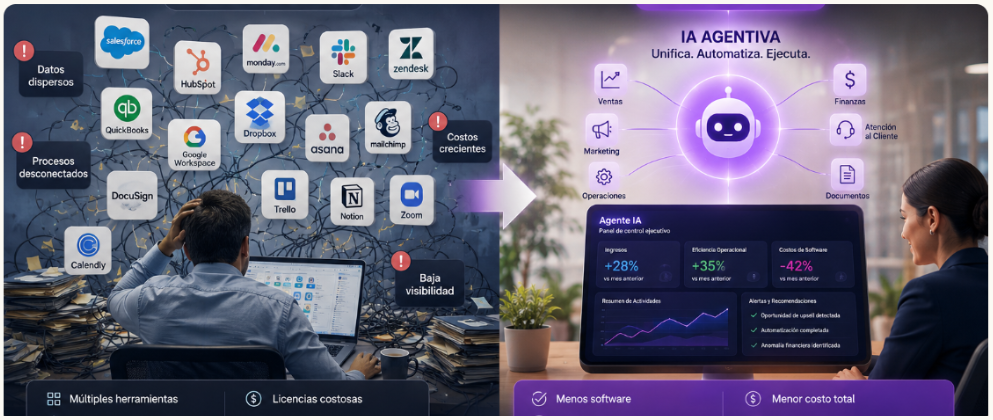 ¿La IA está reduciendo realmente la necesidad de software SaaS tradicional?